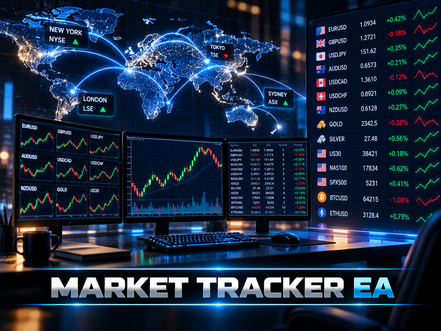 market tracker ea — automated MetaTrader trading software